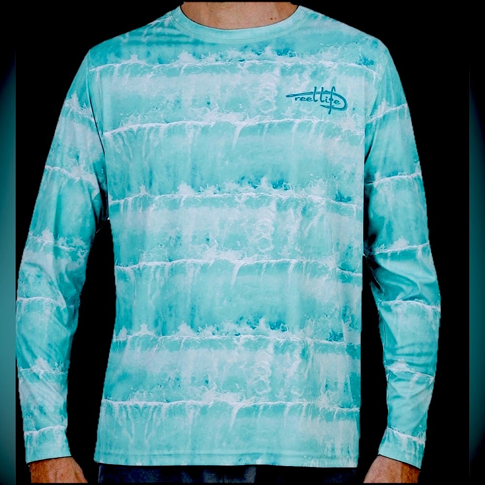 Reel Life Men’s Sun Defender UV Long-Sleeved Tee